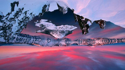 Crater Lake Art Poster Oversize On Sale United States