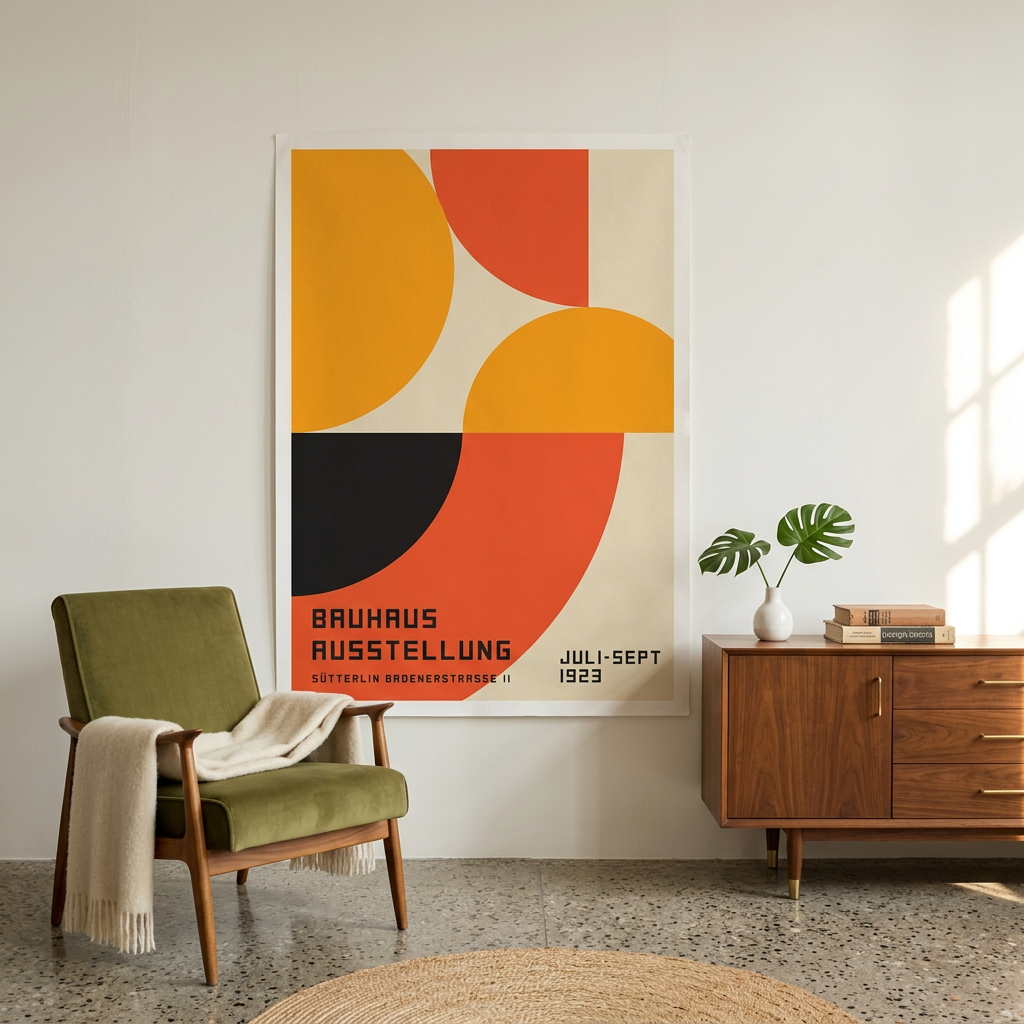 40×60 Bauhaus gallery print lifestyle image