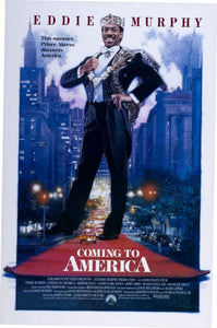 Coming To America Posters Coming To America Movie Poster 24"x36" 24x36 Square Adults WALMART Eddie Murphy