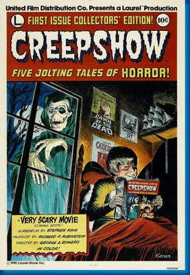 Creepshow Movie Poster Entertainment Decor Art Poster 24x36 Unframed, Age: Adults, Rectangle Best Posters