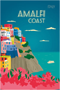 Amalfi Coast Poster 24"x36"