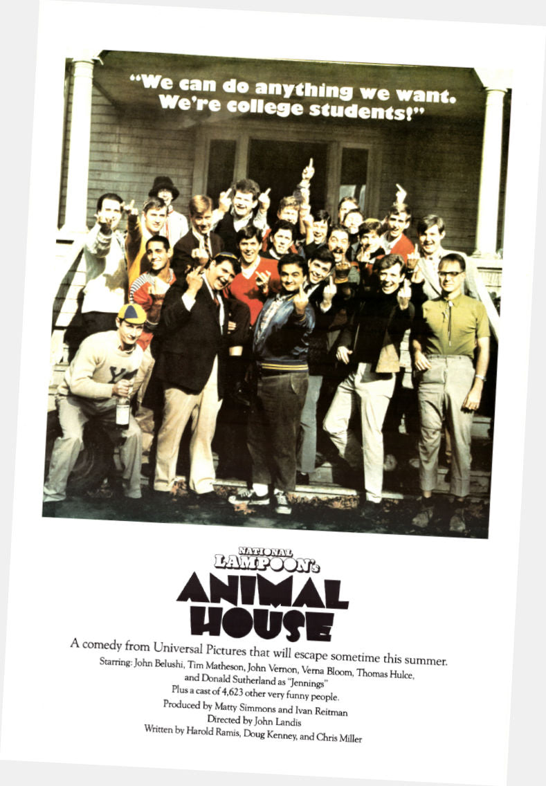 Animal House Movie poster| theposterdepot.com