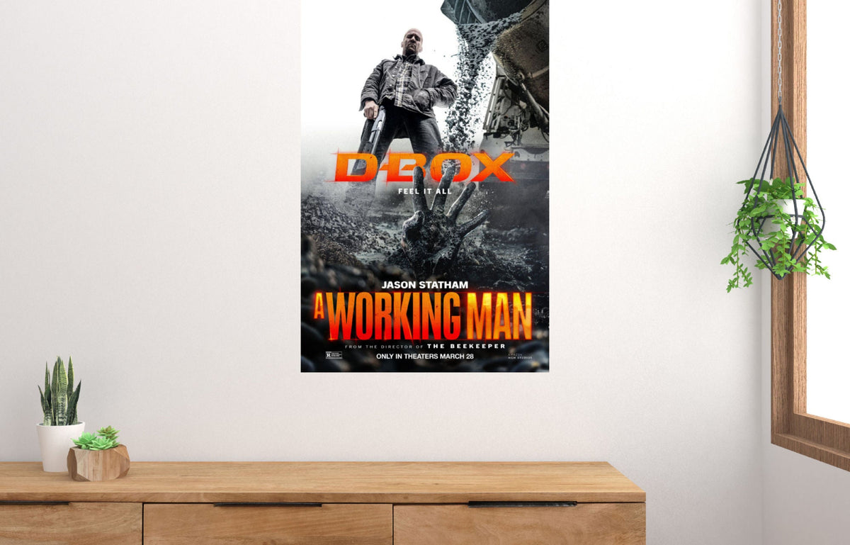 A Working Man Movie Poster 27x40 27"x40"