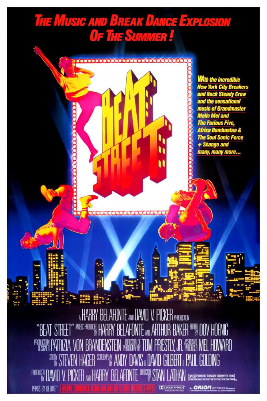 Beat Street Movie Poster