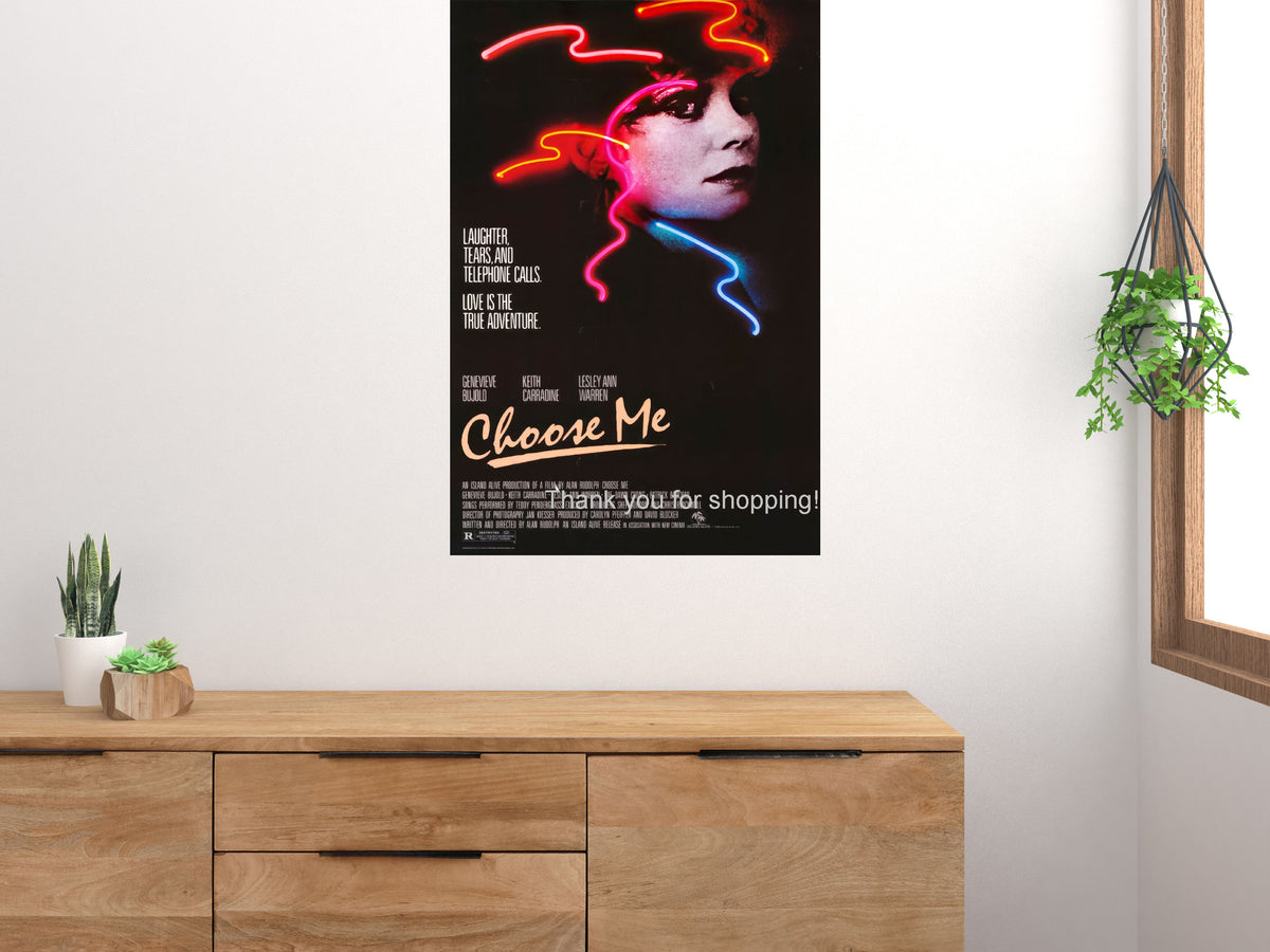 Choose Me Movie Poster 24x36 | theposterdepot.com The Poster Depot