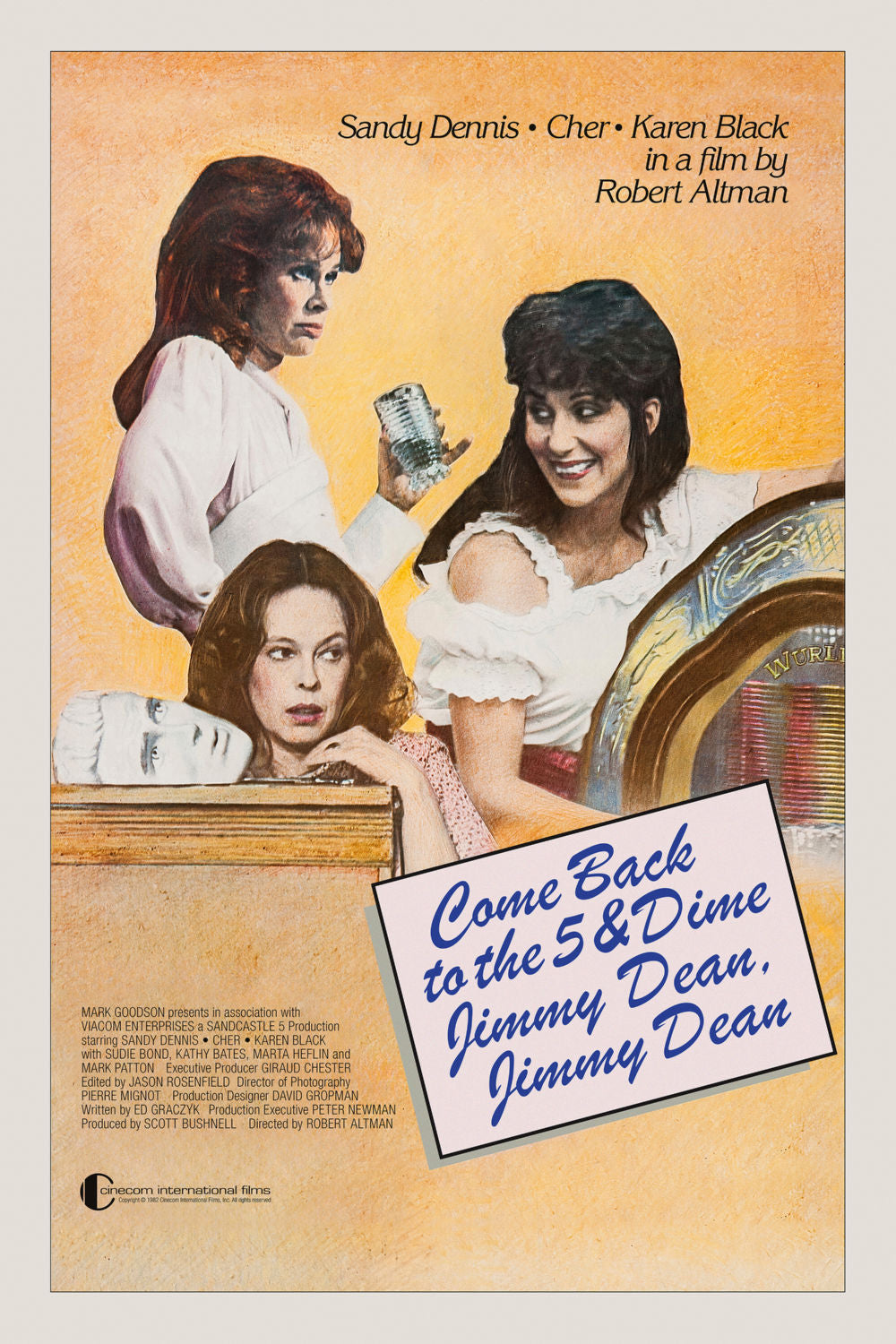 Come Back to the Five and Dime, Jimmy Dean, Jimmy Dean Movie Poster 24"x36" The Poster Depot
