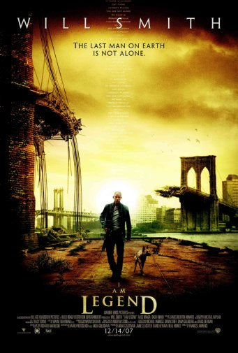 I Am Legend 11x17 poster for sale cheap United States USA