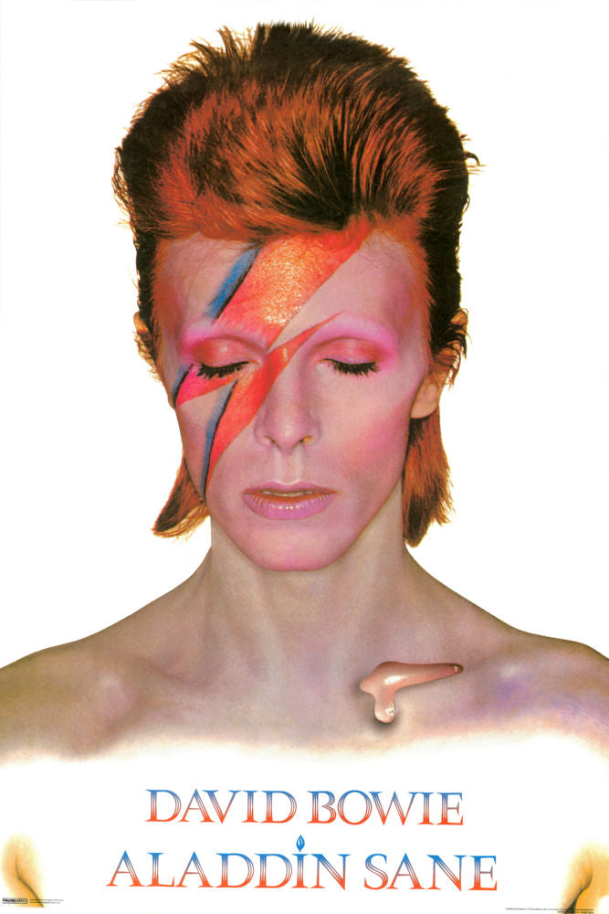 David Bowie Aladdin Sane Poster #7312401 27"x40" 27x40 The Poster Depot