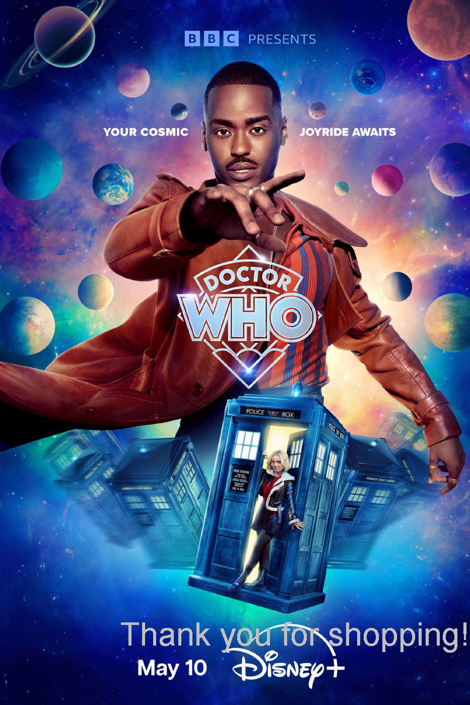 Doctor Who Movie Poster 24x36 24"x36" #5012401 Ncuti Gatwa The Poster Depot