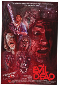 The Evil Dead Posters The Evil Dead Movie Poster 24"x36" 24x36 Multi-Color Square Adults Posters WALMART