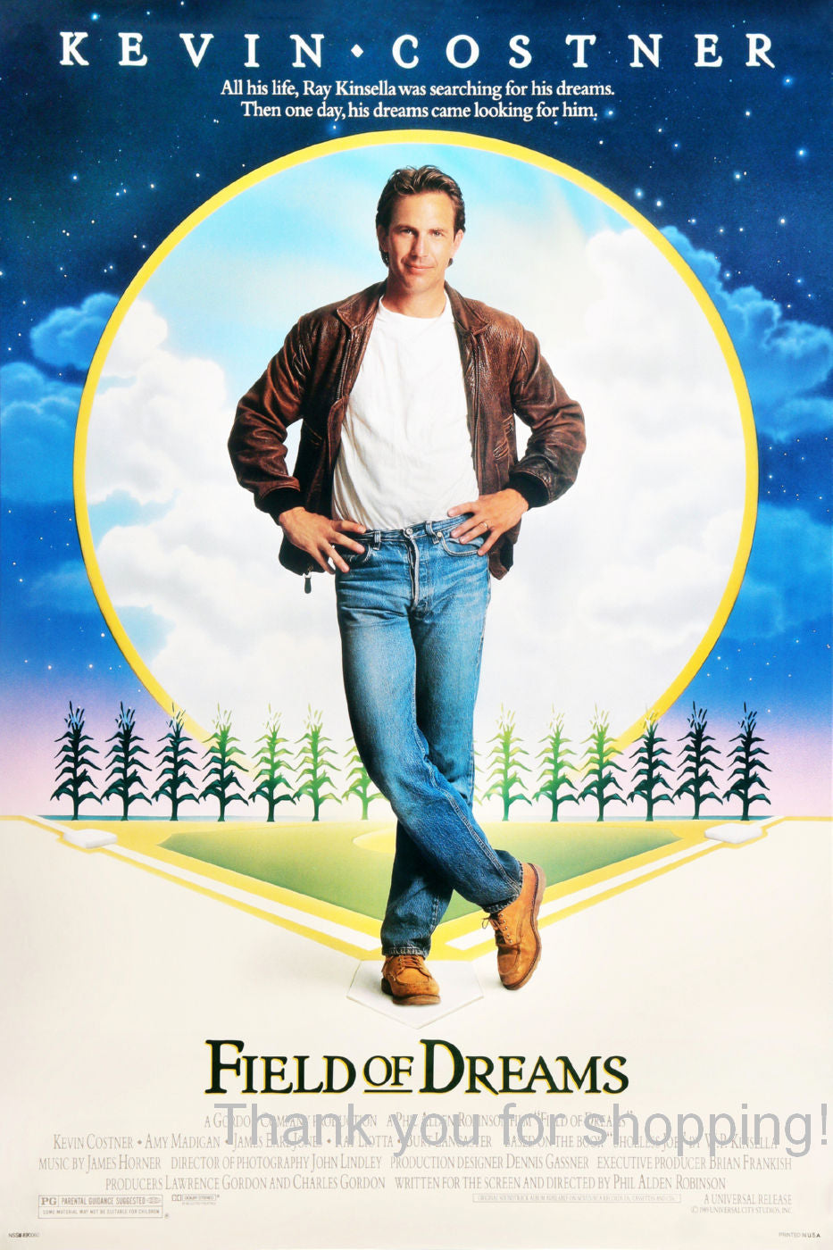 Field Of Dreams Movie Poster 16x24 for sale cheap United States USA