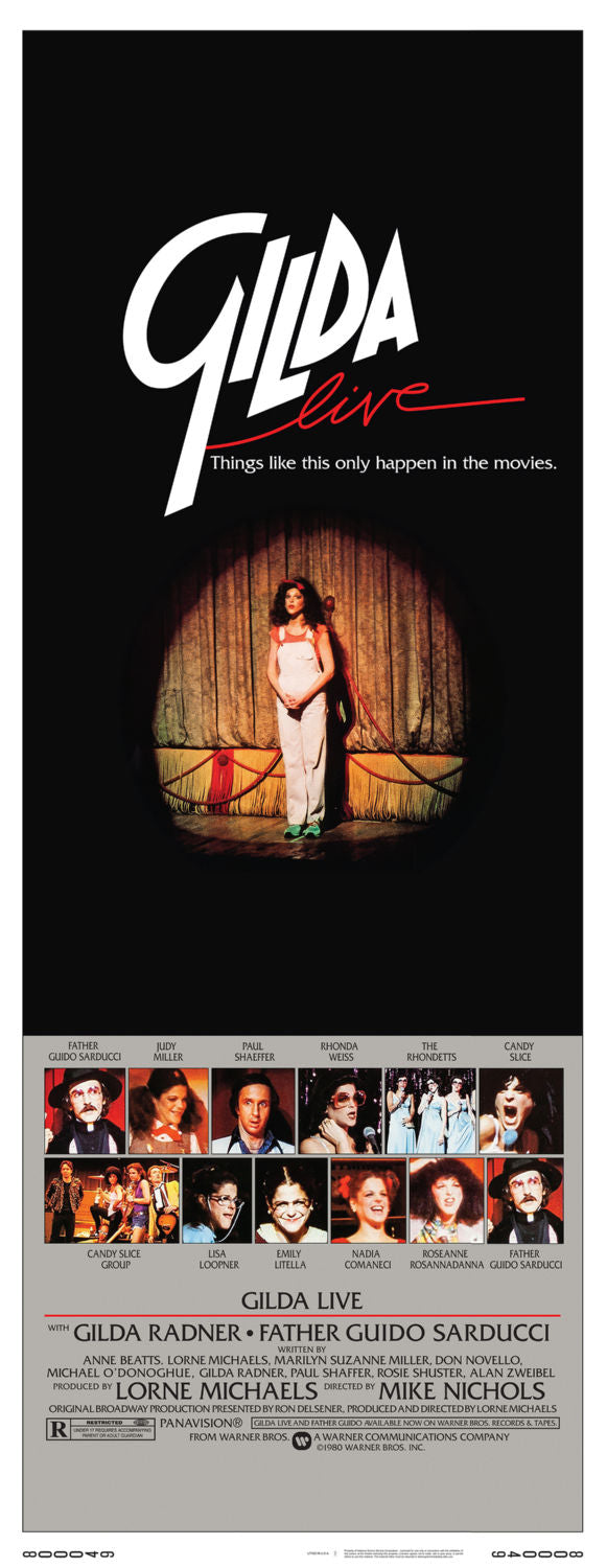 Gilda Live Inspired Poster - 24"x36" The Poster Depot