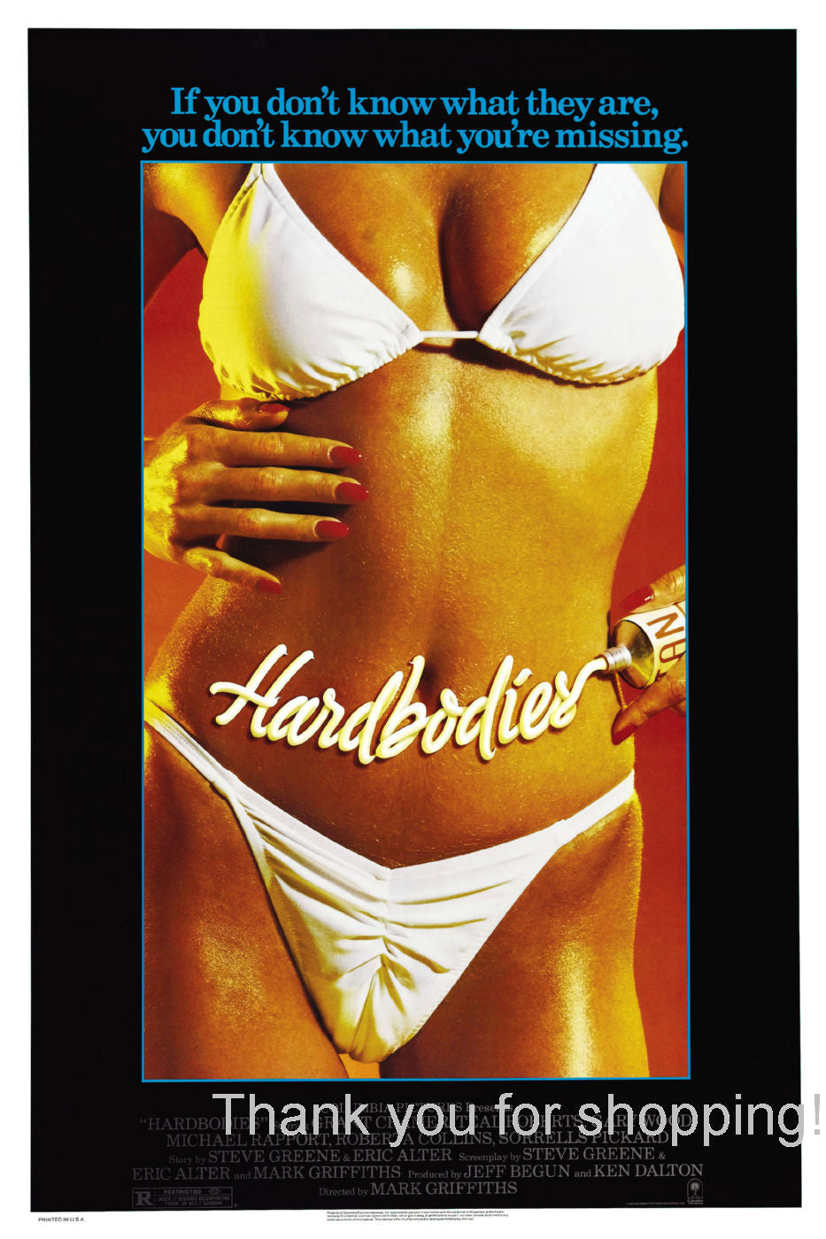 Hardbodies Movie Poster 24x36 | theposterdepot.com The Poster Depot