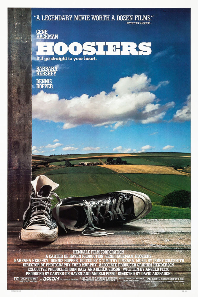 Hoosiers Movie Poster | theposterdepot.com The Poster Depot
