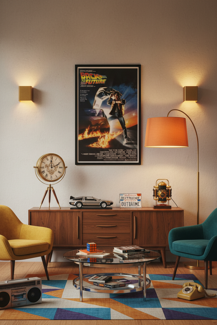 Back To The Future 16x24 poster lifestyle image