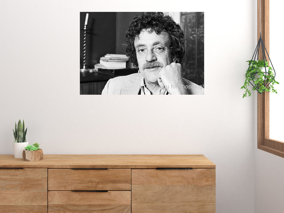 Kurt Vonnegut Poster 27x40 27"x40" #5012401 The Poster Depot