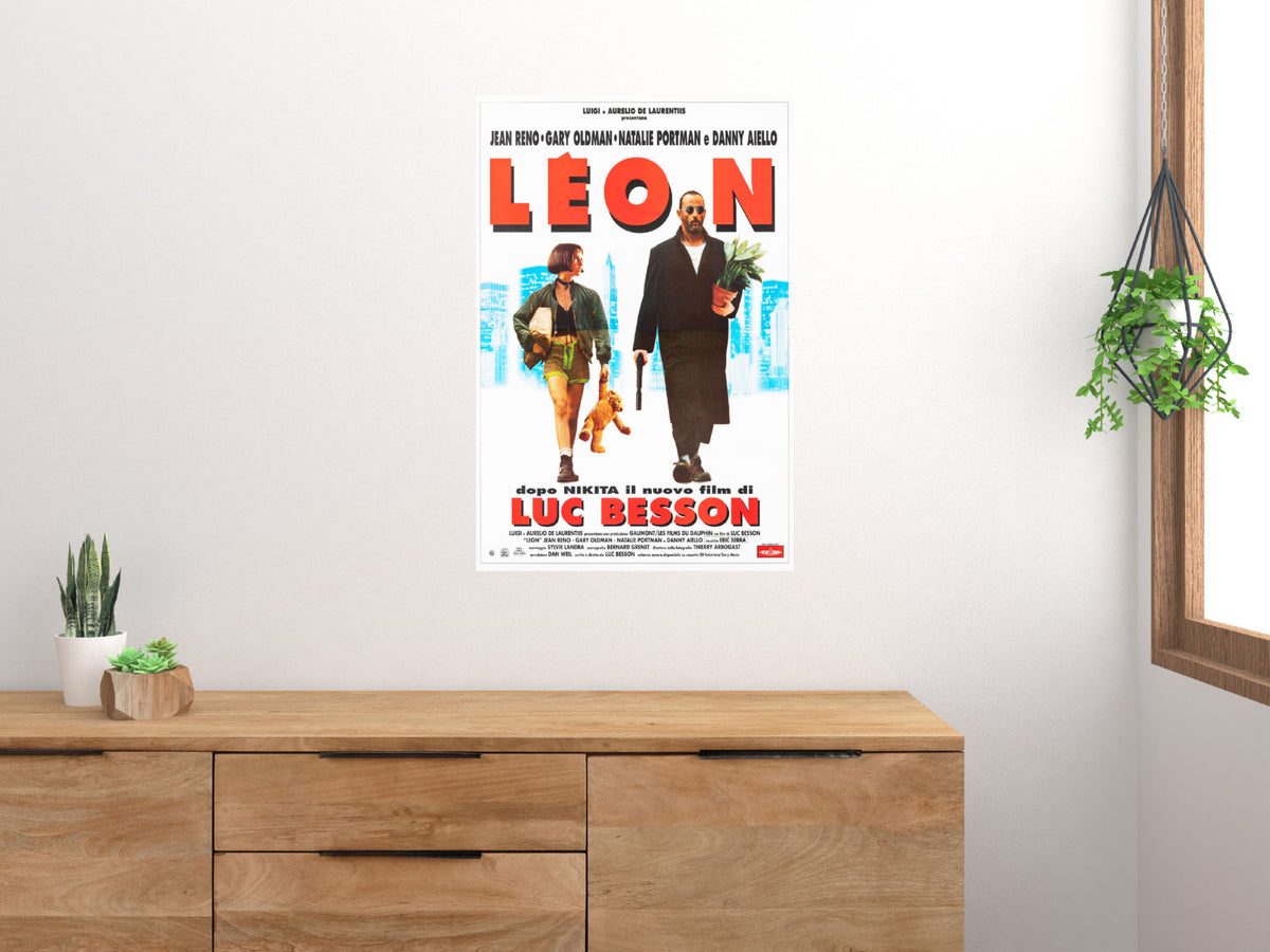 Leon The Professional Italian Movie Poster 24x36 24inx36in