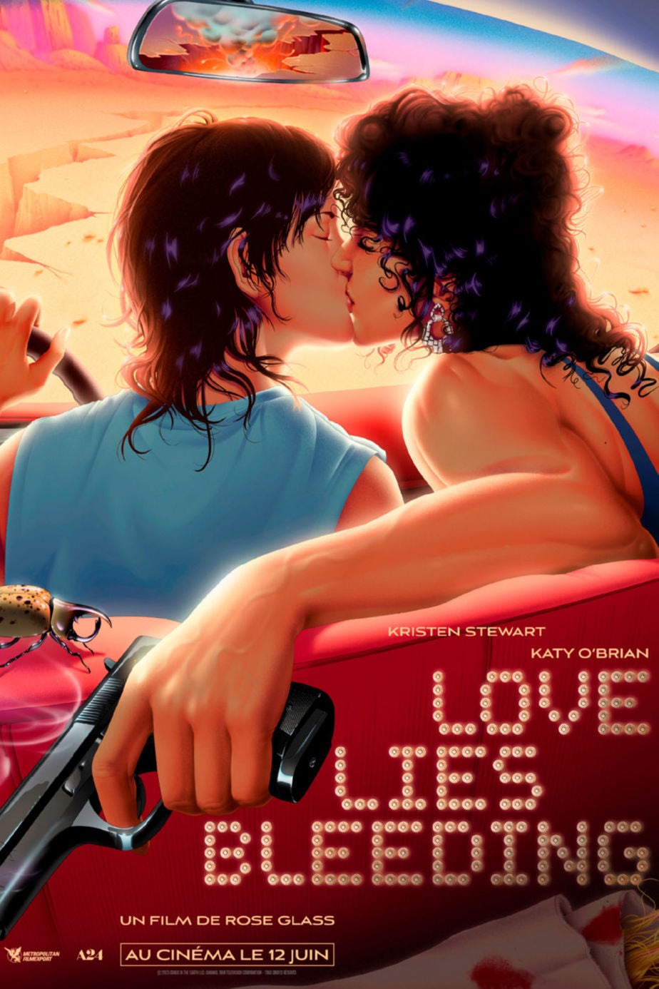 Love Lies Bleeding French Movie Poster