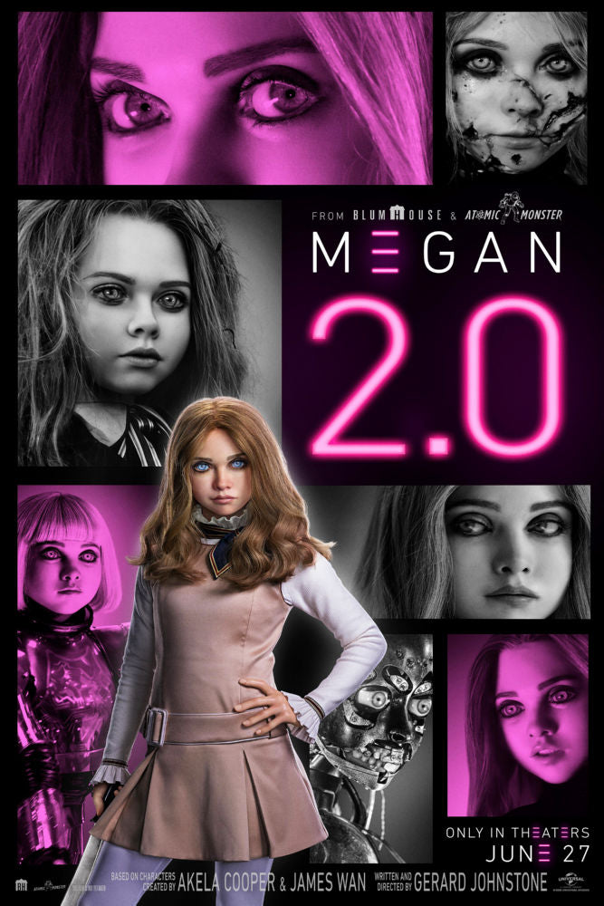 MEGAN パンフレット Megan M3Gan 2.0 Movie Poster | theposterdepot.com