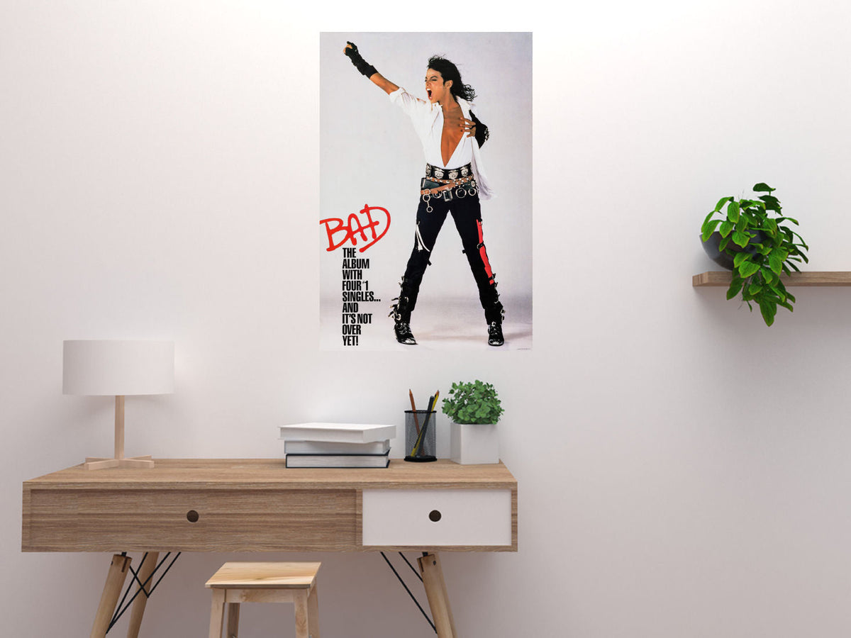 Michael Jackson: Bad Poster 16"x24" The Poster Depot