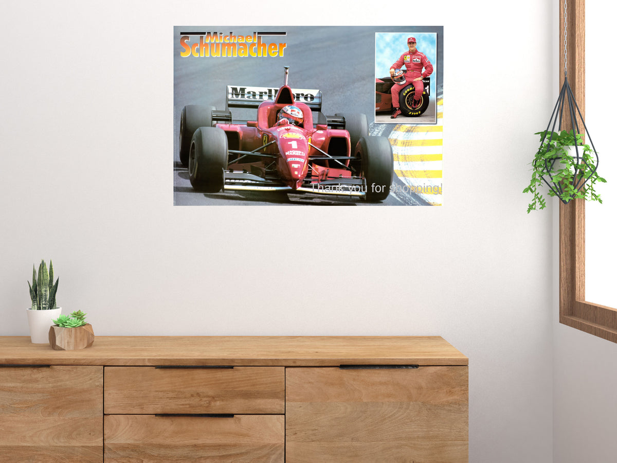 Michael Schumacher Poster 27x40 27"x40" #5012402 F1 Ferrari The Poster Depot