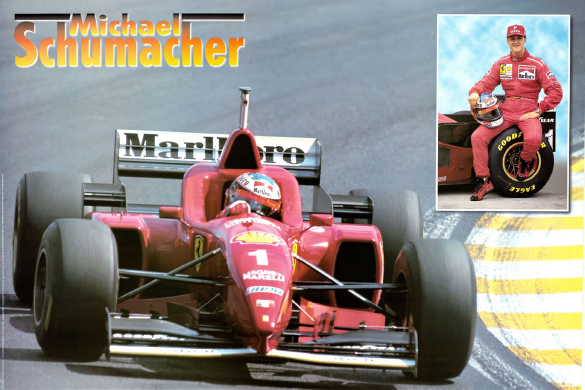 Michael Schumacher Poster 27x40 27"x40" #5012402 F1 Ferrari The Poster Depot