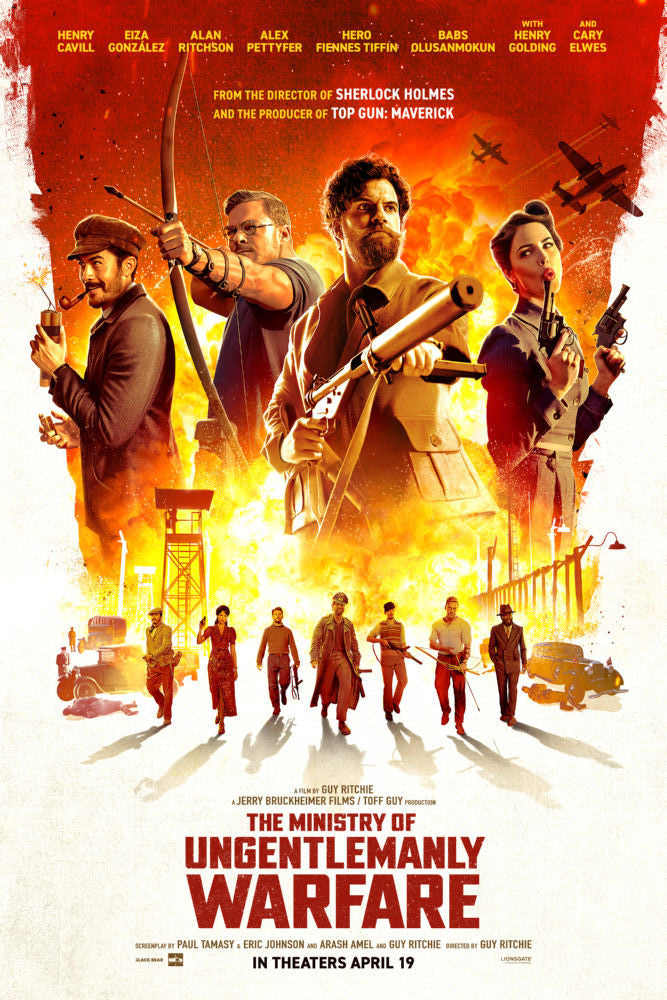 The Ministry Of Ungentlemanly Warfare Movie Poster - 24x36 The Poster Depot