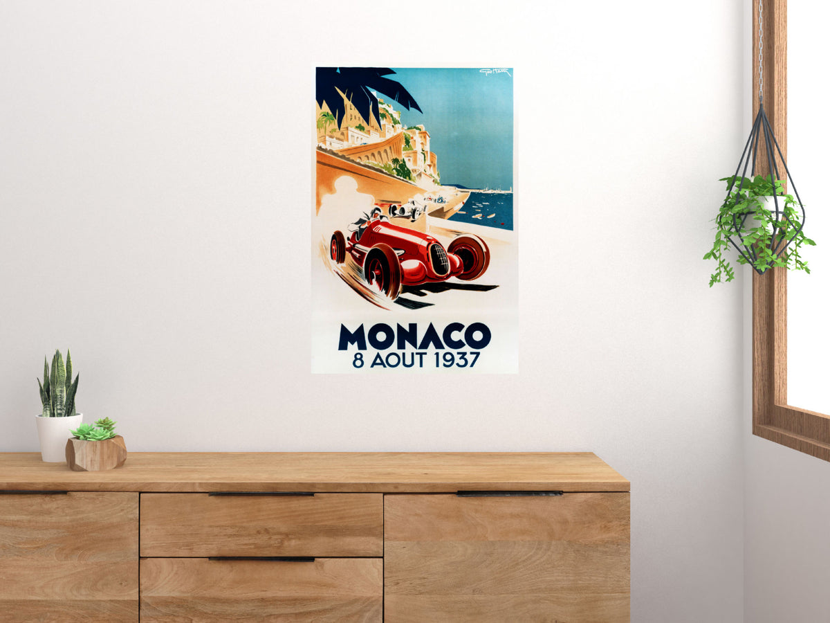 Monaco Grand Prix 1937 French Movie Poster 24x36 24inx36in The Poster Depot