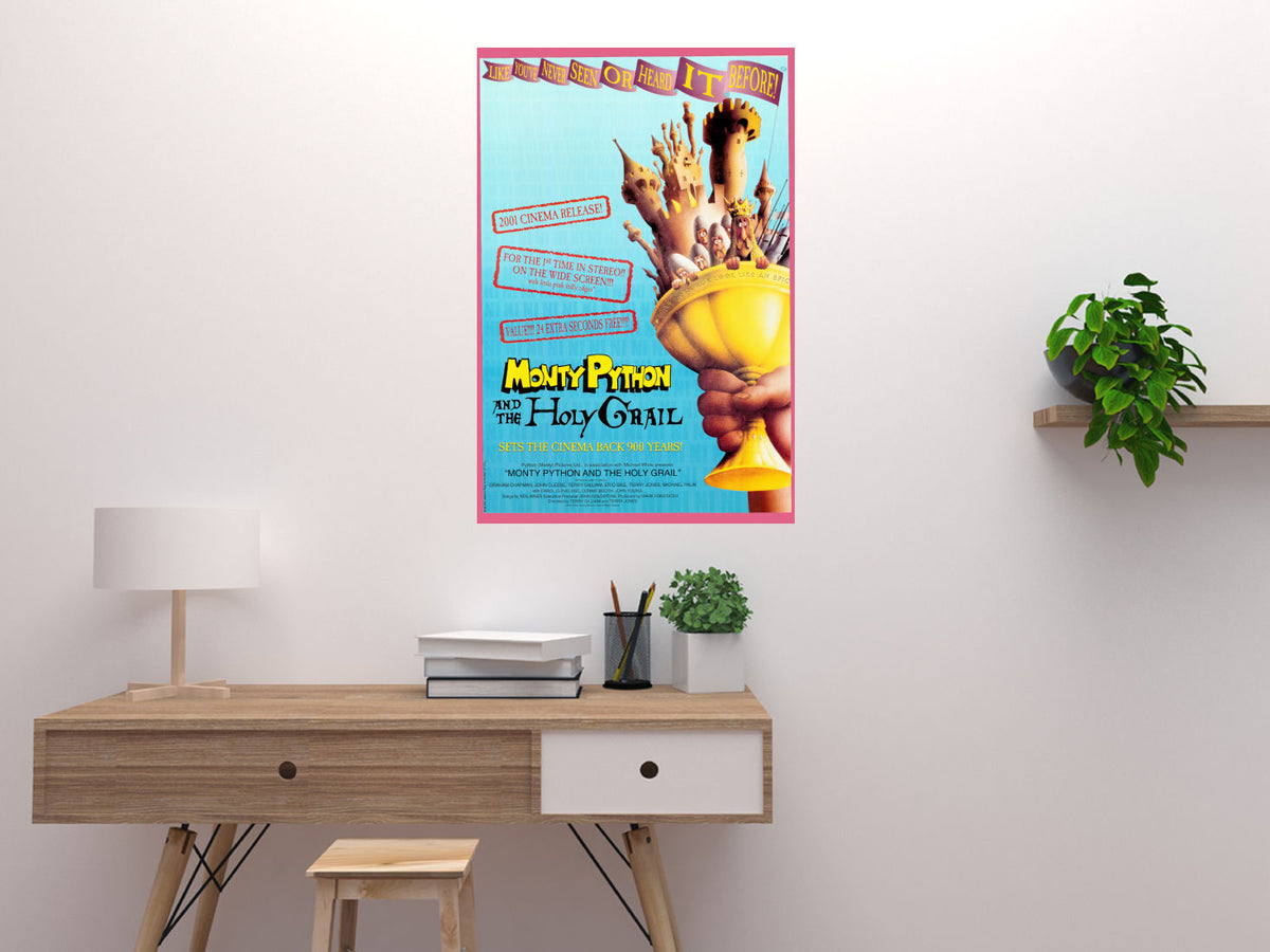 Monty Python movie Poster 24"x36" – Cult Comedy Wall Art The Poster Depot