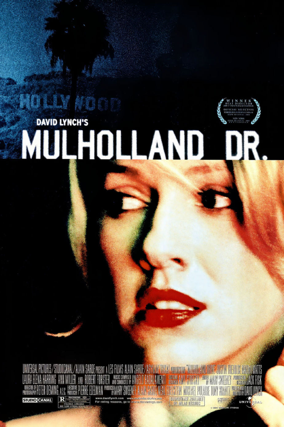 Mulholland Drive Movie Poster 24x36 | theposterdepot.com The Poster Depot