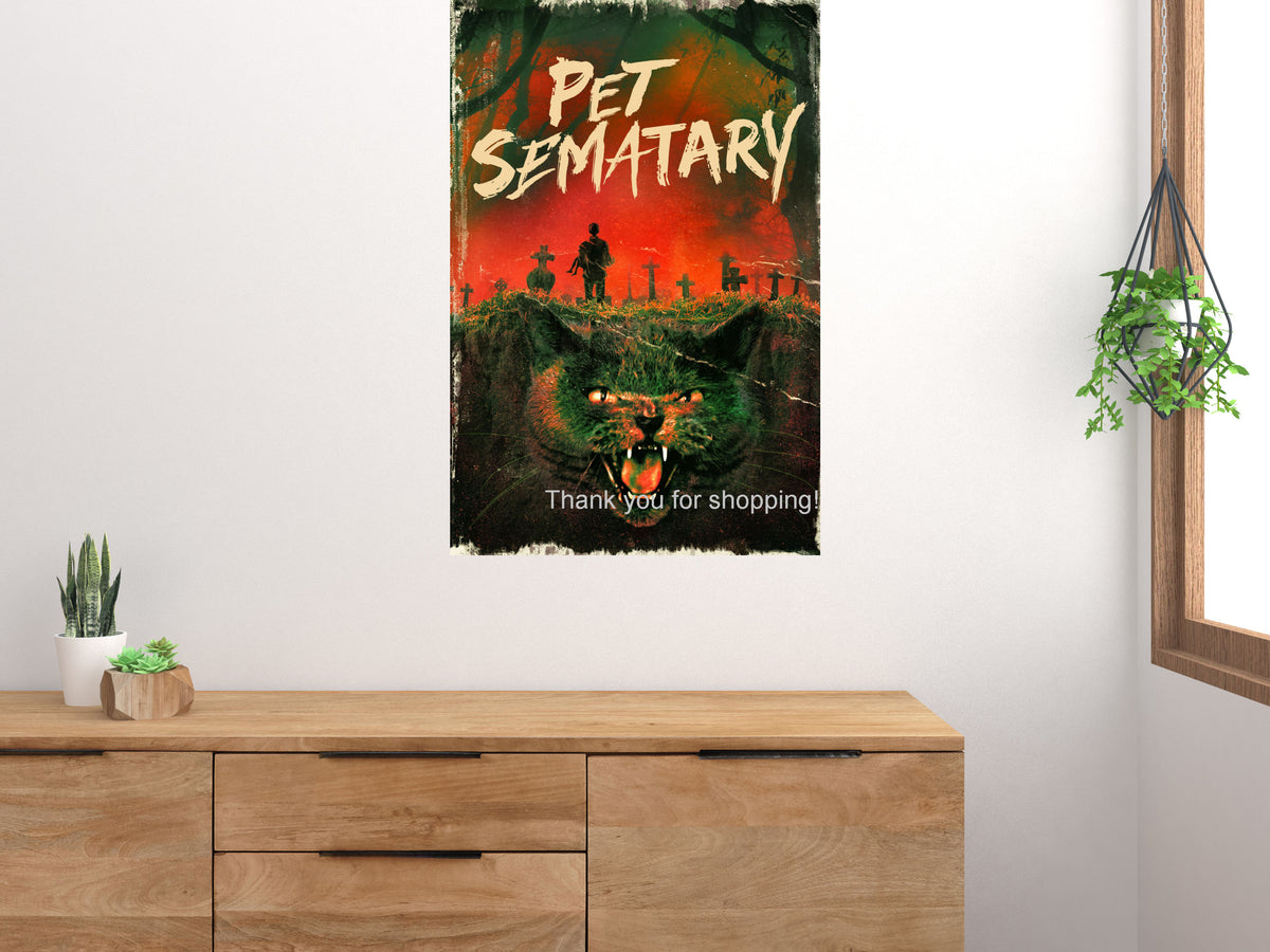Pet Sematary Movie Poster 27x40 27"x40" #5012401 Art Poster The Poster Depot