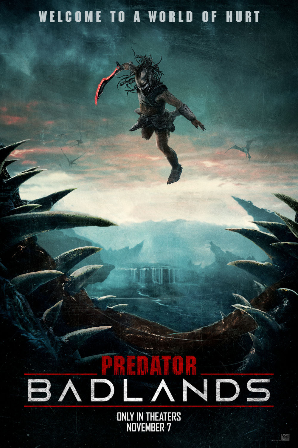 Predator Badlands Poster 24"x36" The Poster Depot