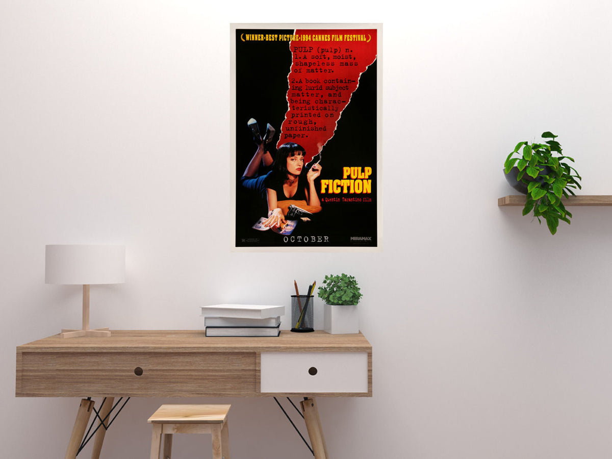 Pulp Fiction Movie Poster 27x40 The Poster Depot