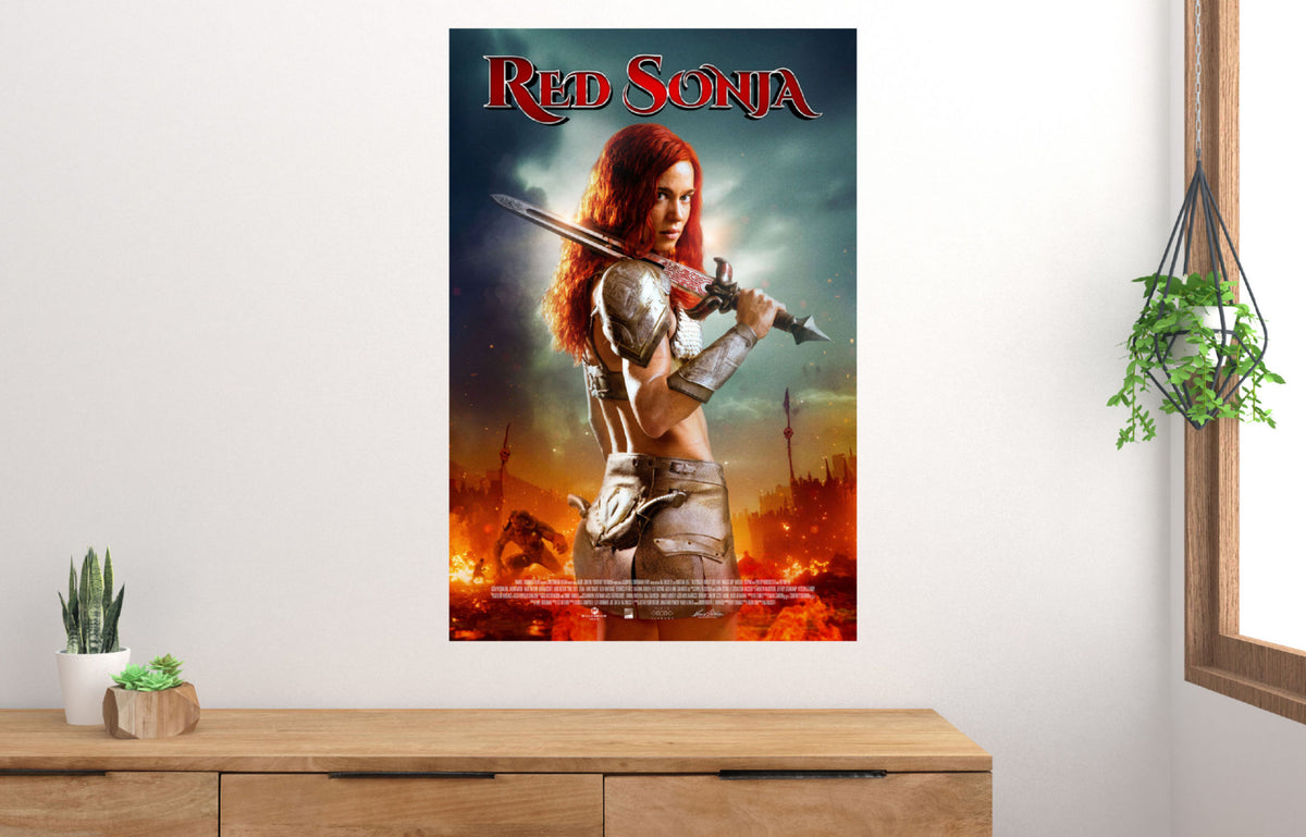 Red Sonja Poster 24x36 – Fantasy Wall Art | The Poster Depot The Poster Depot