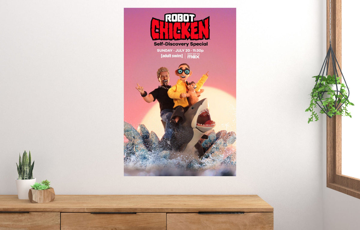 Robot Chicken Self-Discovery Special Poster 27x40 The Poster Depot