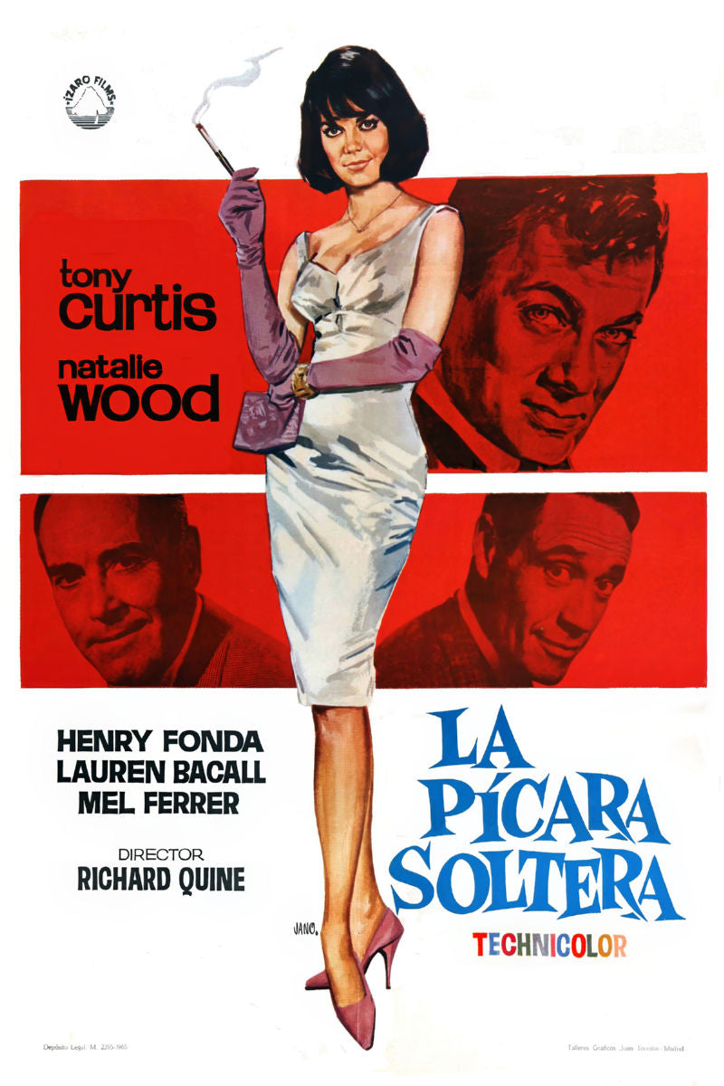 Sex and the Single Girl Movie Poster 27x40 The Poster Depot