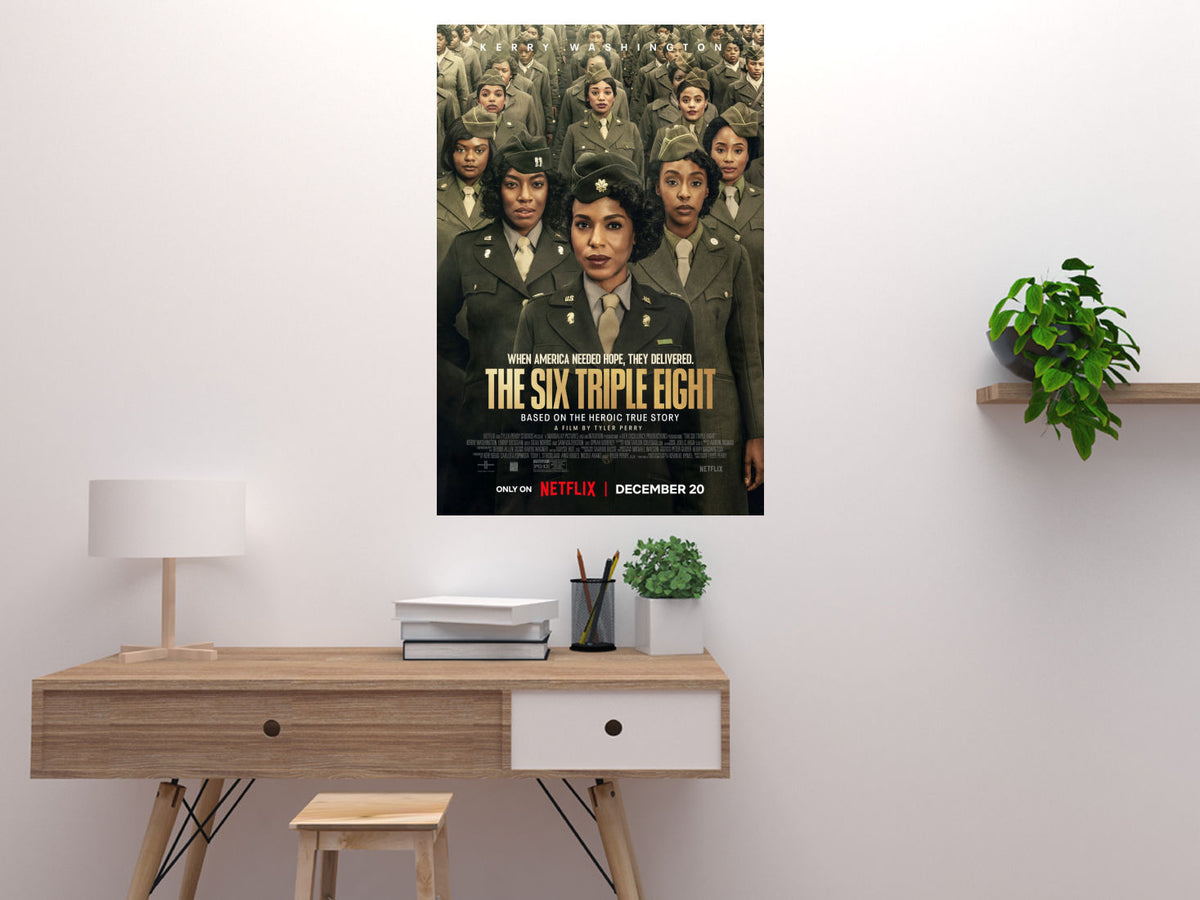 The Six Triple Eight Movie Poster 24x36 24"X36" Poster