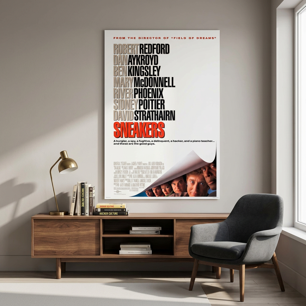 Sneakers Movie Poster 24x36 | Robert Redford The Poster Depot