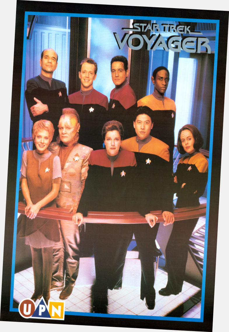 Star Trek Voyager Promo poster| theposterdepot.com The Poster Depot