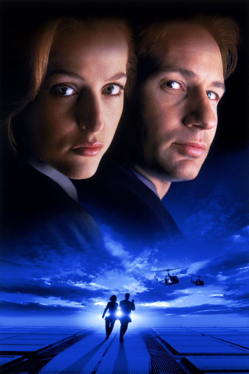 The X-Files poster Blue| theposterdepot.com
