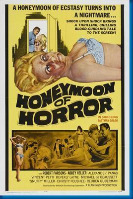 Honeymoon Of Horror poster 16inx24in