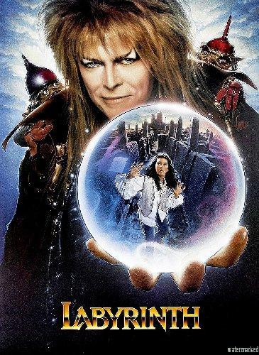 Labyrinth Mini movie poster Metal Print 8in x 12in