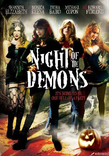 Night Of The Demons Mini Metal Movie Poster 8in x 12in The Poster Depot