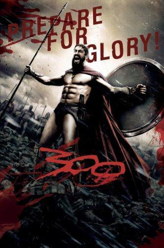 300 movie poster Metal Print 8in x 12in