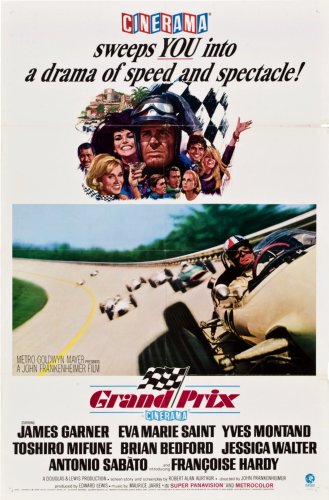 Grand Prix Movie Poster 11 inch x 17 inch | The Poster Depot The Poster Depot