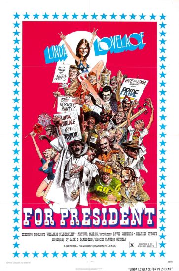 Linda Lovelace For President poster 24in x 36in| theposterdepot.com The Poster Depot
