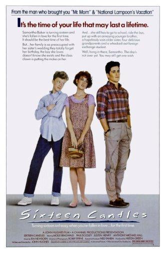 Sixteen Candles poster 16x24