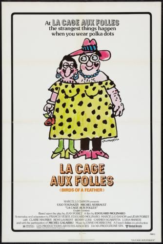 La Cage Aux Folles poster for sale cheap United States USA