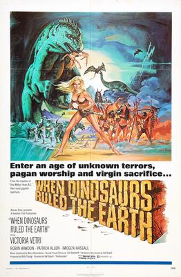 When Dinosaurs Ruled The Earth Movie Poster | The Poster Depot The Poster Depot