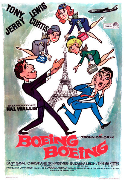 Boeing Boeing Movie Poster 24Inx36In Poster The Poster Depot